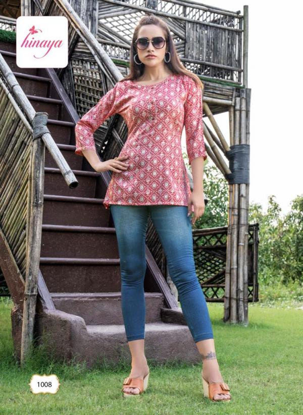 Hinaya Nora 2 Western Wear Rayon Top Collection